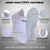 CIBEK Men's Soft and Comfortable Casual Shoes with Anti-Slip Grip